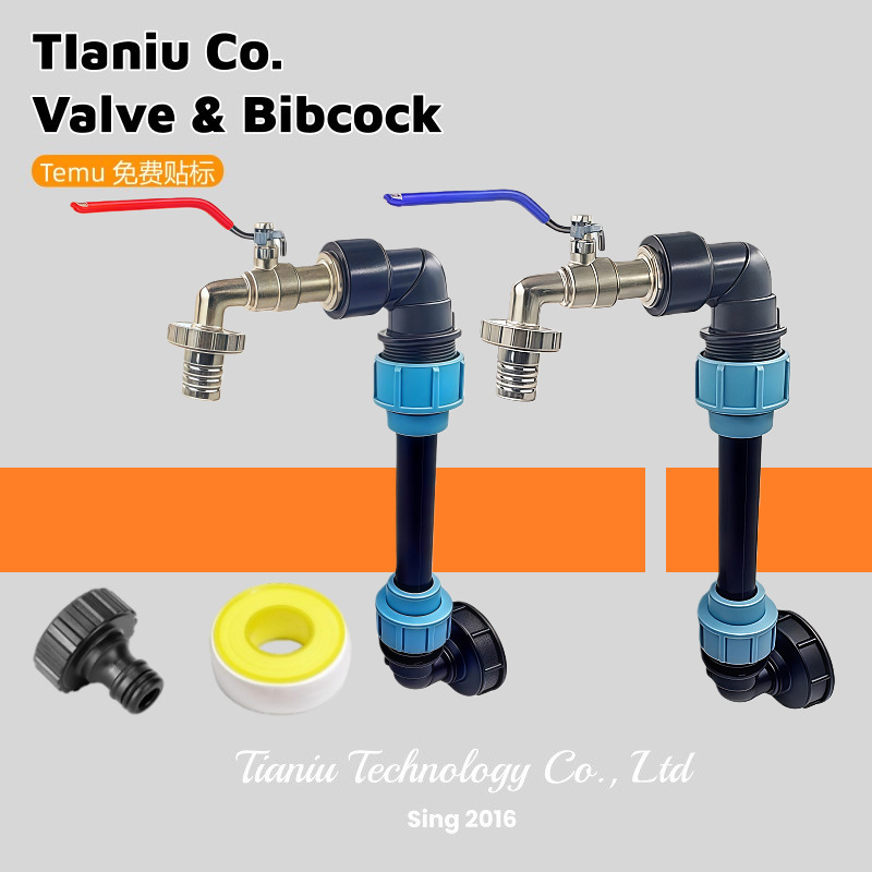 Кросс-бордерный бестселлер: уличный Ibc одинарный бочонок с увеличением высоты на 25 см, комплект с металлическим краном, бесплатная маркировка от Temu