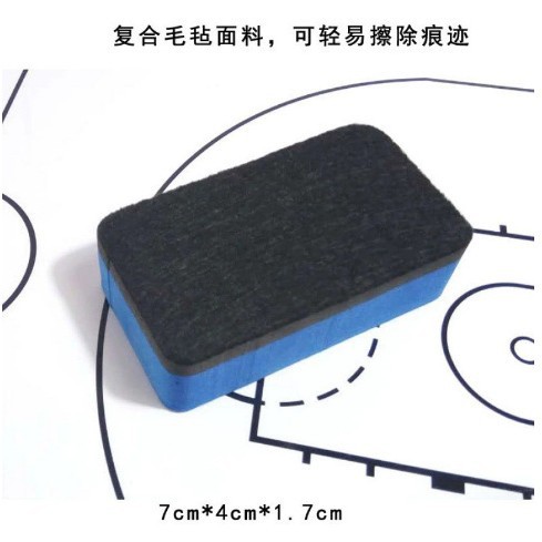 Basketball Coach Tactical Board Command Professional Game Football Board Coach Board Magnet Accessories Magnetic Sheet Digital Chess Pieces