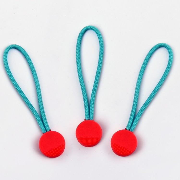 Wholesale In-Stock Injection-Molded Zipper Pullers and Tpu Cords for Clothing and Bags, Custom Service Available