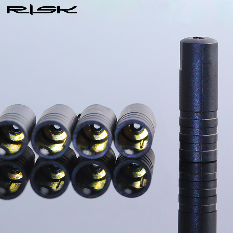RISK mountain road bike plastic wire pipe cap variable speed brake sleeve cap 4/5mm wire take outer tube dust cap