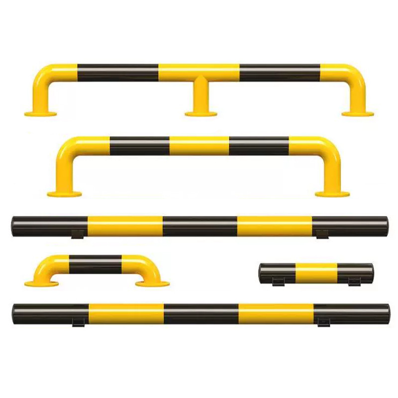 Thickened Anti-Collision U-Shaped M-Shaped Steel Pipe Car Blocker Road Guardrail Garage Parking Space Warning Column Guardrail Limiter