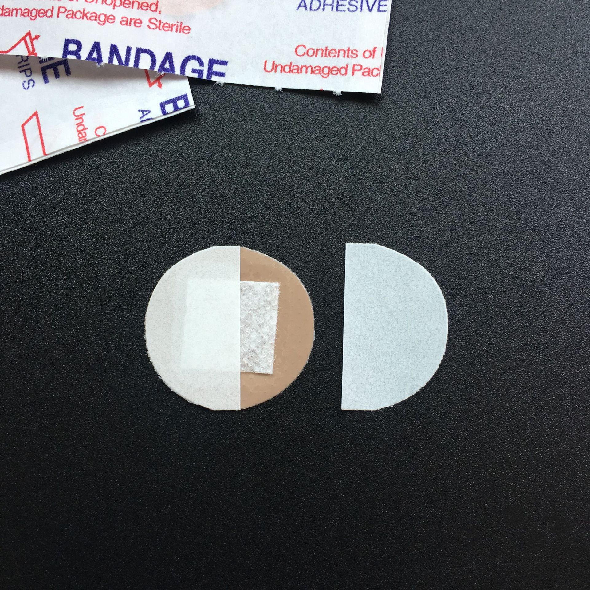 Wholesale 22mm Round Band-Aid Pe Skin Color Vaccination Pinhole Acne Patch Baby Vaccine Patch Mini Band-Aid