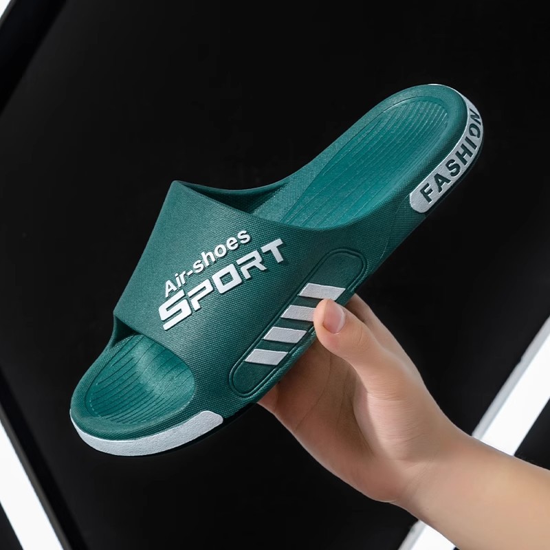 Slippers for Men 2025 New Summer Outer Wear Non-Slip Anti-Odor Indoor Home Bathroom Bathing Large Size Sports Sandals for Men