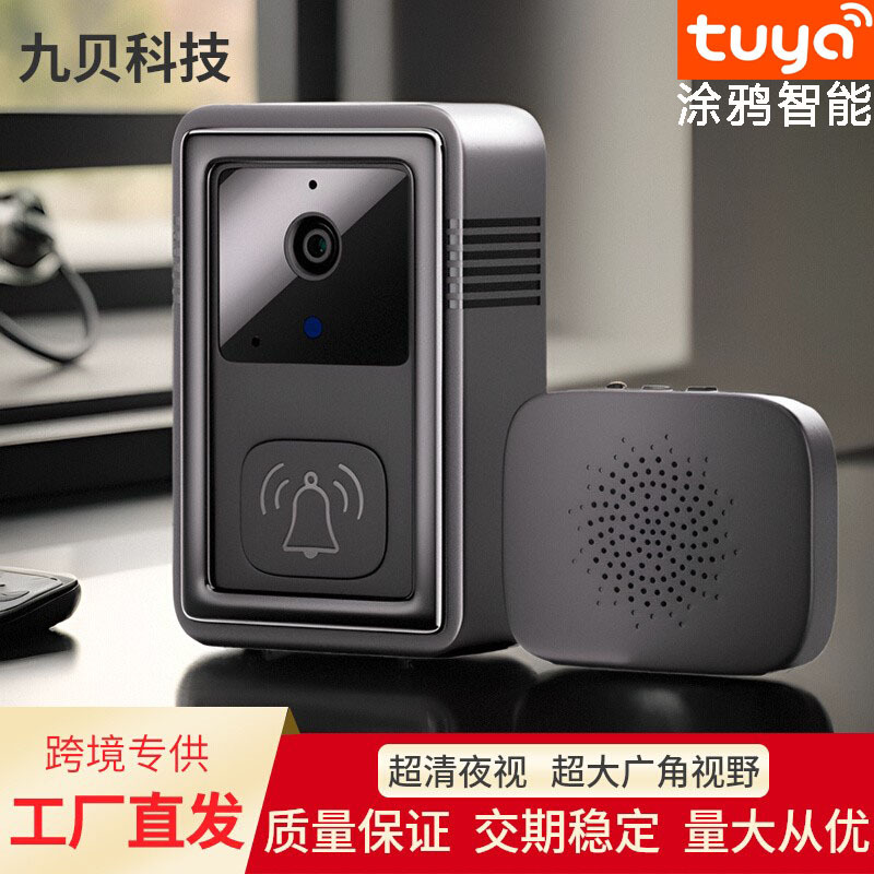 M9Tuya визуальный дверной звонок, WiFi, беспроводной, HD, умный дом, безопасность