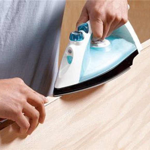 [mapi Edge Banding Strip] Real Wood White Birch with Glue Edge Banding Width Can Be Customized with Adhesive Backing Strip