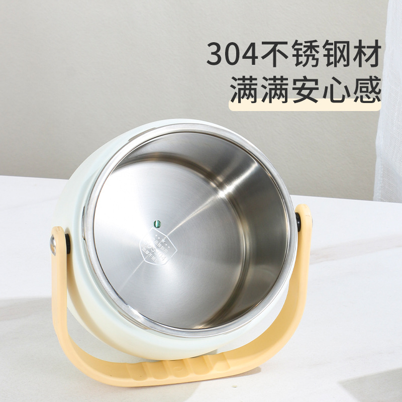 Insulated Lunch Box 304 Stainless Steel Office Portable Lunch Box Multi-Layer Large Easy Lunch Box Insulated Pot