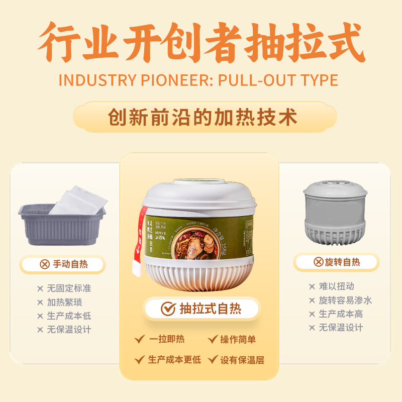 Processing and Customization of Nourishing Medicinal Soup, Self-Heating Stew, Oem Chicken Soup, Instant Soup, Fish Maw Self-Heating Health Soup