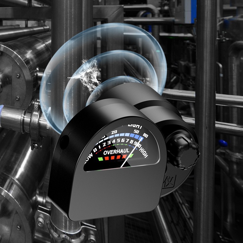 Прибор для обнаружения малых утечек, портативный с указателем частоты звука для помощи в обнаружении утечек