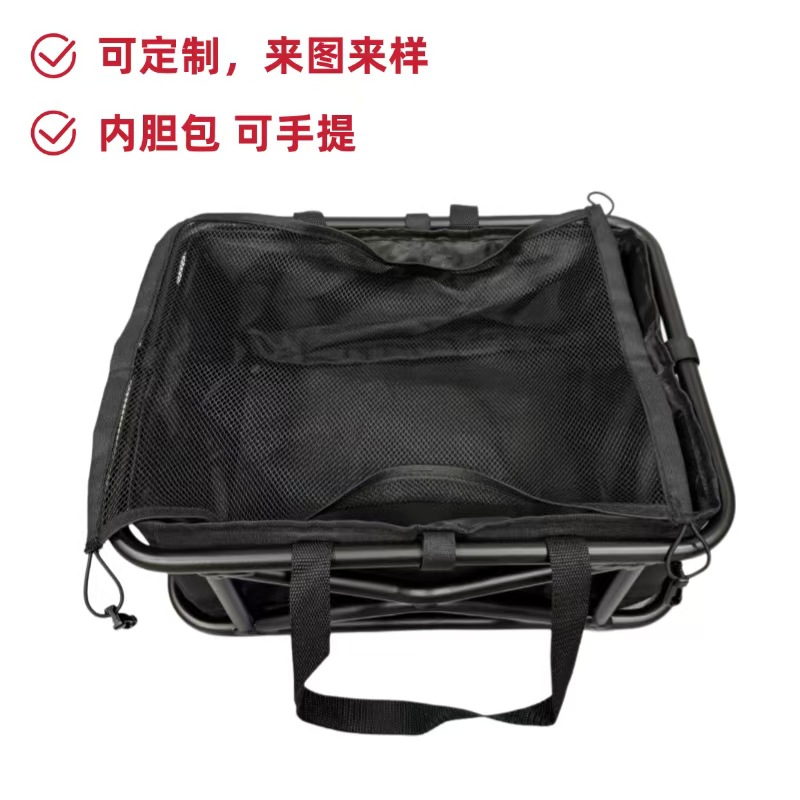 Amazon's Best-Selling Weighted Electric Vehicle Mountain Bike Basket Bicycle Takeout Rack Plus Liner Inner Bag Mesh Pocket Manufacturer