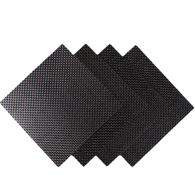 Source Factory Cnc Engraving Processing Plain Carbon Fiber Plate Cutting Aircraft Model Accessories 3K Carbon Fiber Plate Processing