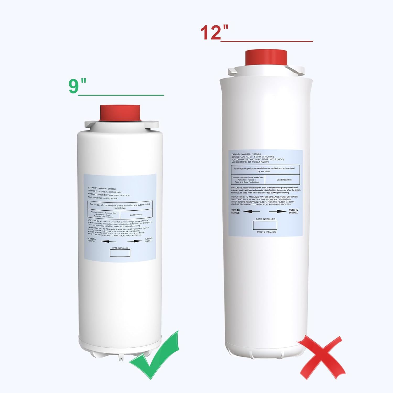 Cross-Border E-Commerce Popular Overseas Warehouse Factory Direct Sales Water Purifier Filter Refrigerator Filter Compatible with 51300C