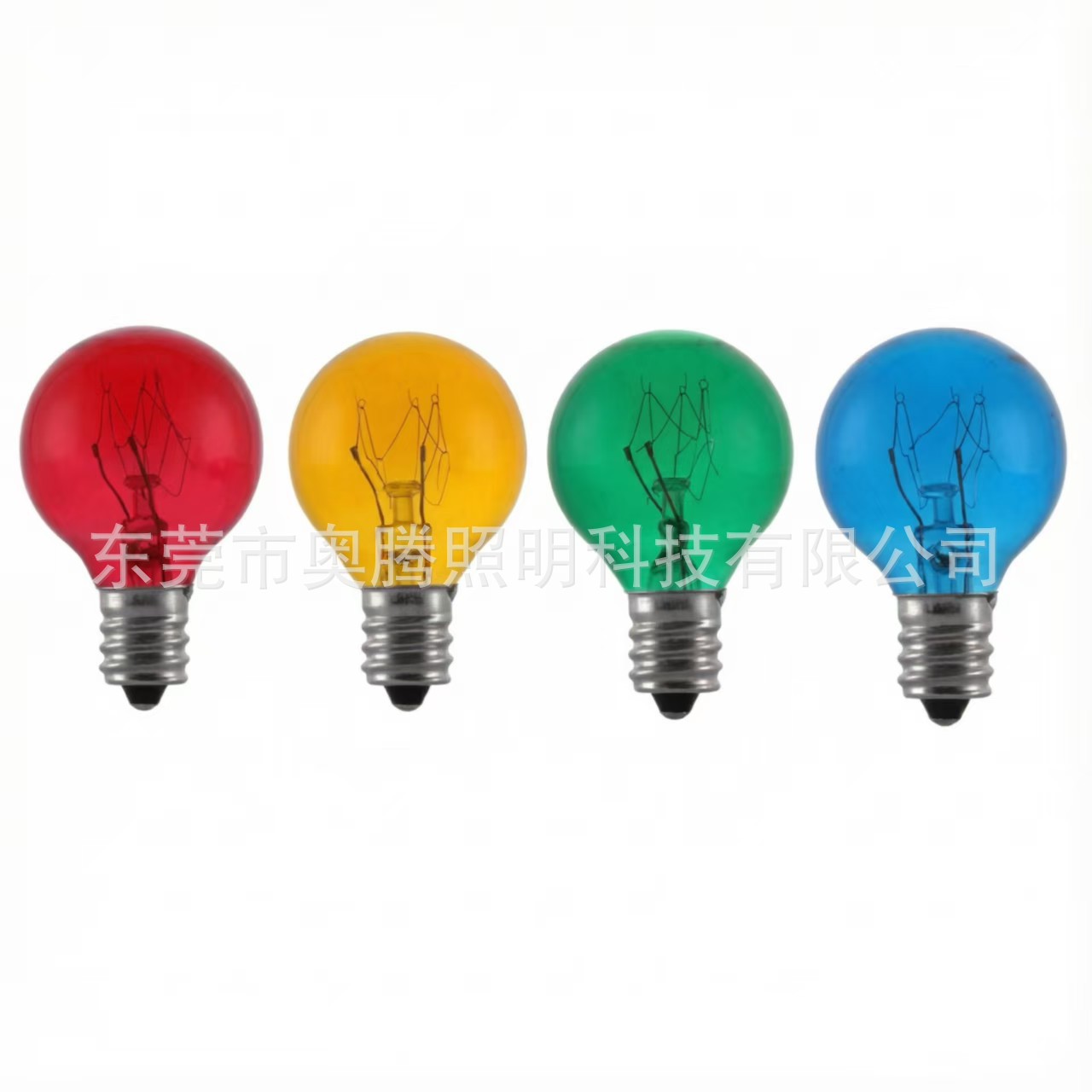 G30 Американская креативная настольная лампа, лампочка E12, белая, сферическая матовая лампочка