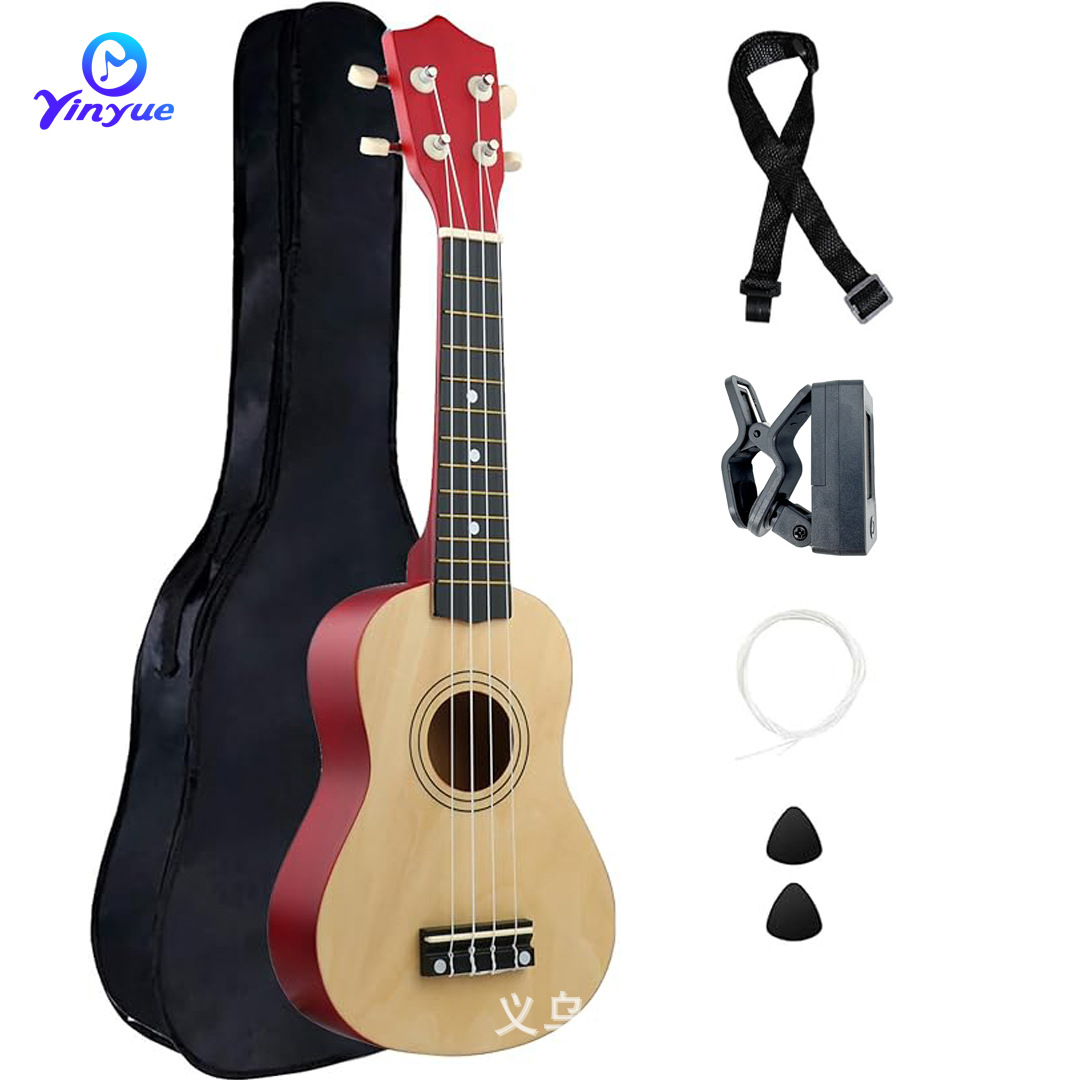 Ayue 21-inch Beginner's Entry Wooden Ukulele ukulele Four-string Ukulele Small Guitar Cross-border