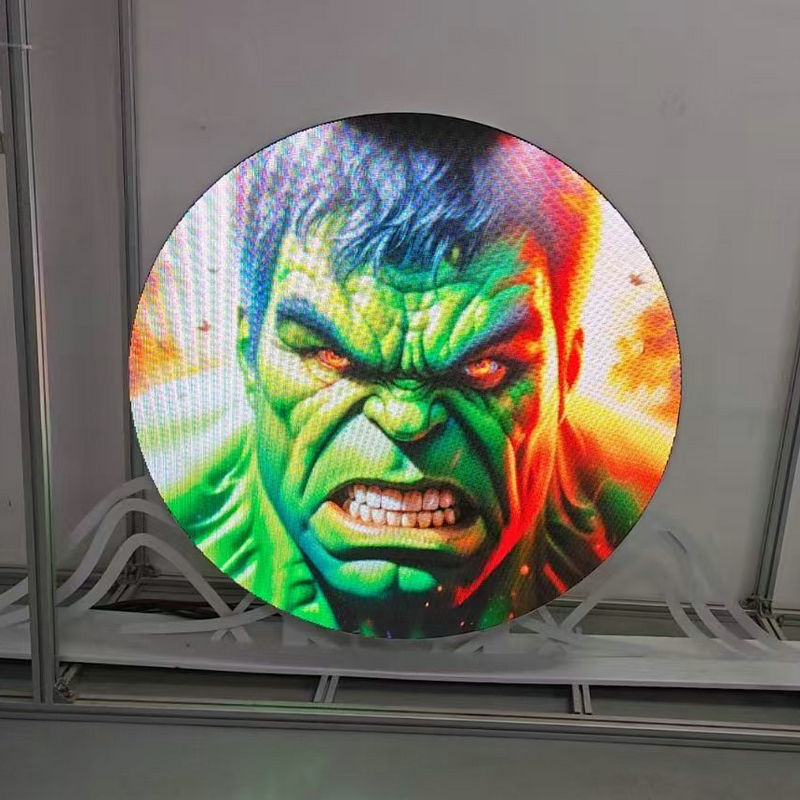 Indoor Special-Shaped Round Cake Led Borderless Display Screen P1.25 P1.53 P2.5 Shopping Mall Store Advertising Display Screen