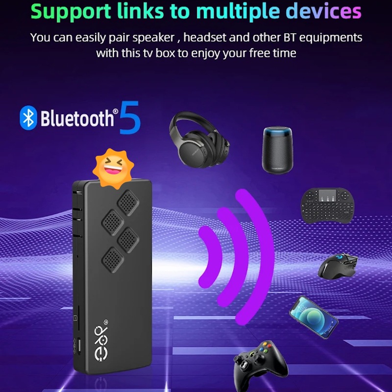 G96 Export Box 8K High-Definition Dual-Band Wifi Bluetooth Voice H313 Tv Network Set-Top Box Q2Tvbox