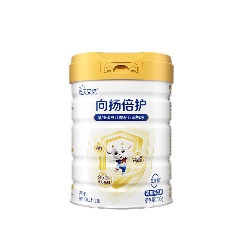 Jiabeite Xiangyang Beihu Children's Student Growth Formula Goat Milk Powder 3-12 Years Old 700g