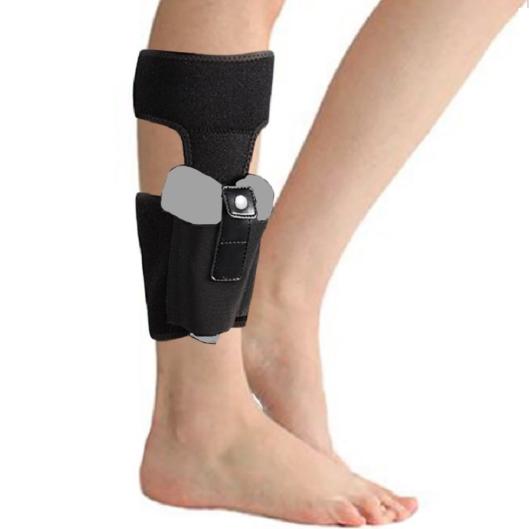 Тактический кобура для ноги, скрытого ношения, дышащий материал, для пистолета, на щиколотку