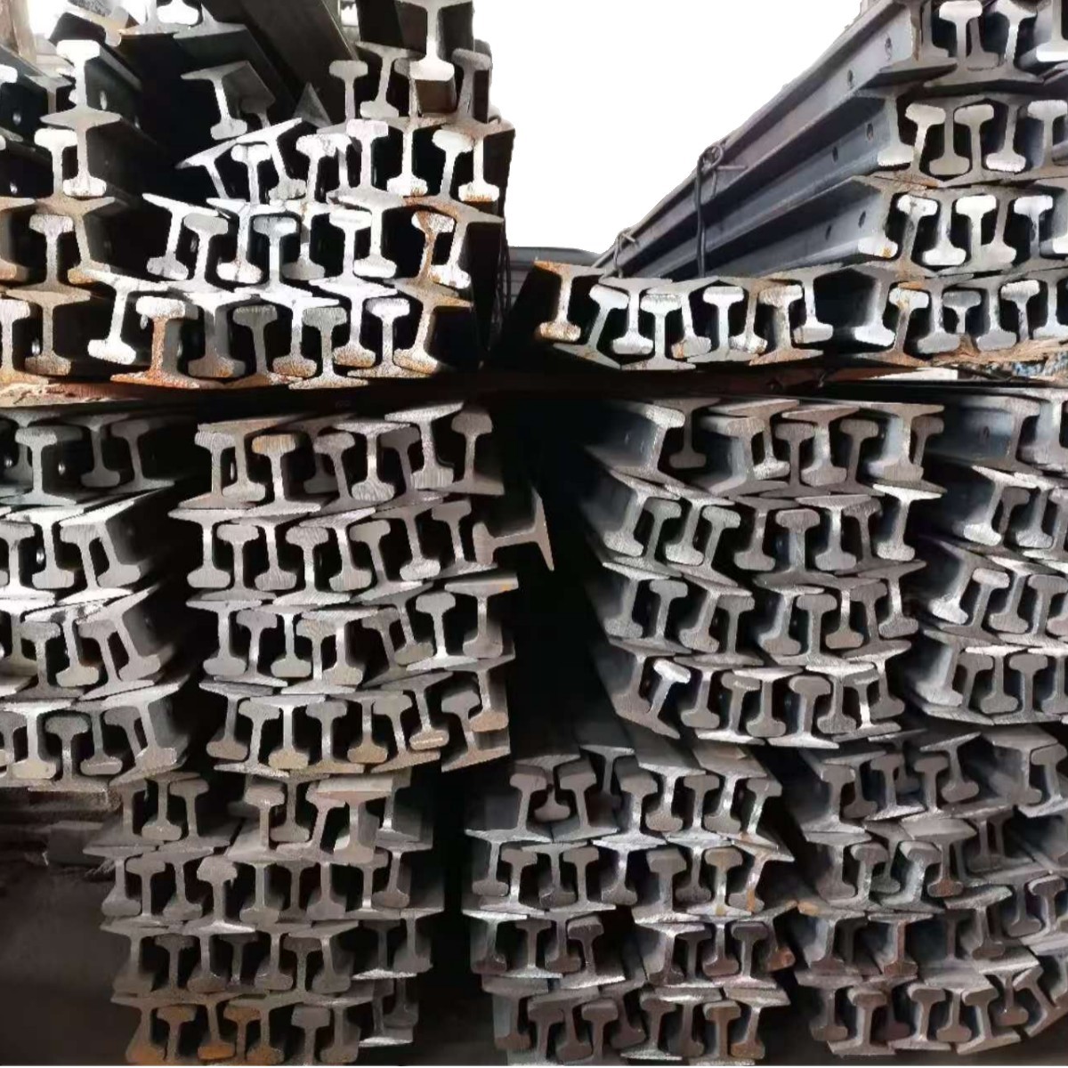 Steel Rail Q235B Light Rail Crane Rail Qu70 National Standard Rail Steel Heavy Rail Crane Rail Accessories
