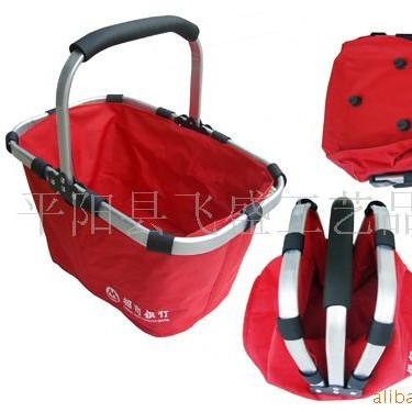 Supply Shopping Basket Oxford Cloth Basket Environmentally Friendly Shopping Basket Picnic Basket Supermarket Basket Basket