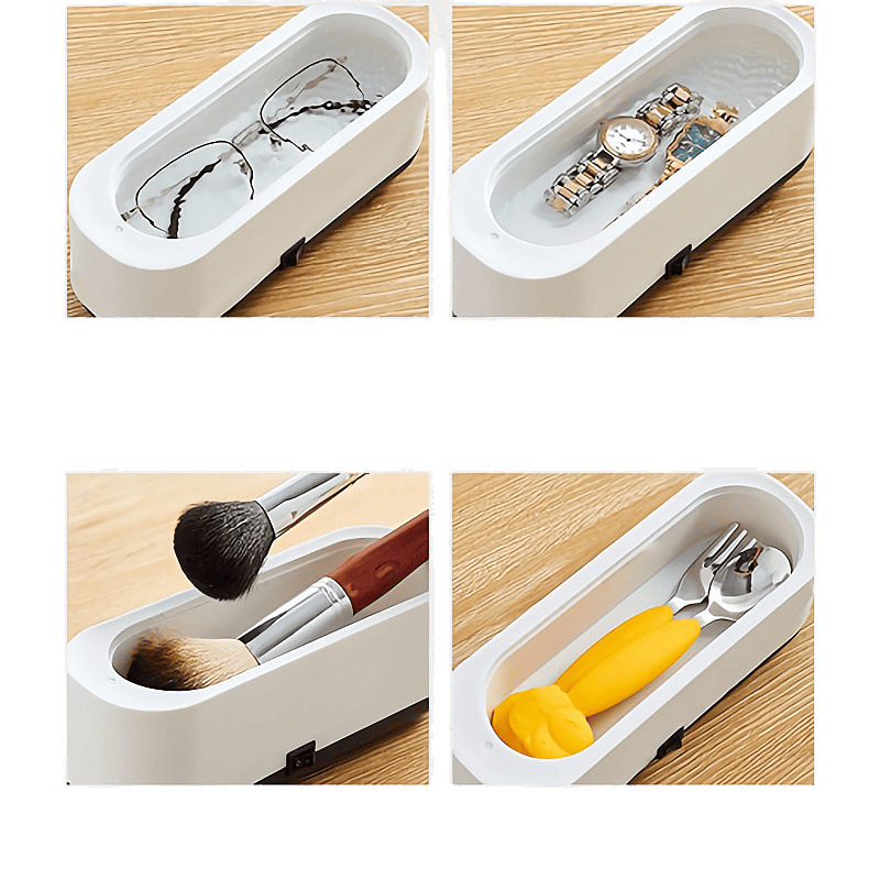 Ultrasonic Glasses Household Large-Capacity Cleaning Automatic Artifact Jewelry Braces Invisible Eye