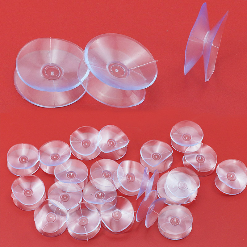 Factory wholesale transparent double-sided suction cup coffee table glass fixed non-slip suction cup pad countertop isolation glass suction cup