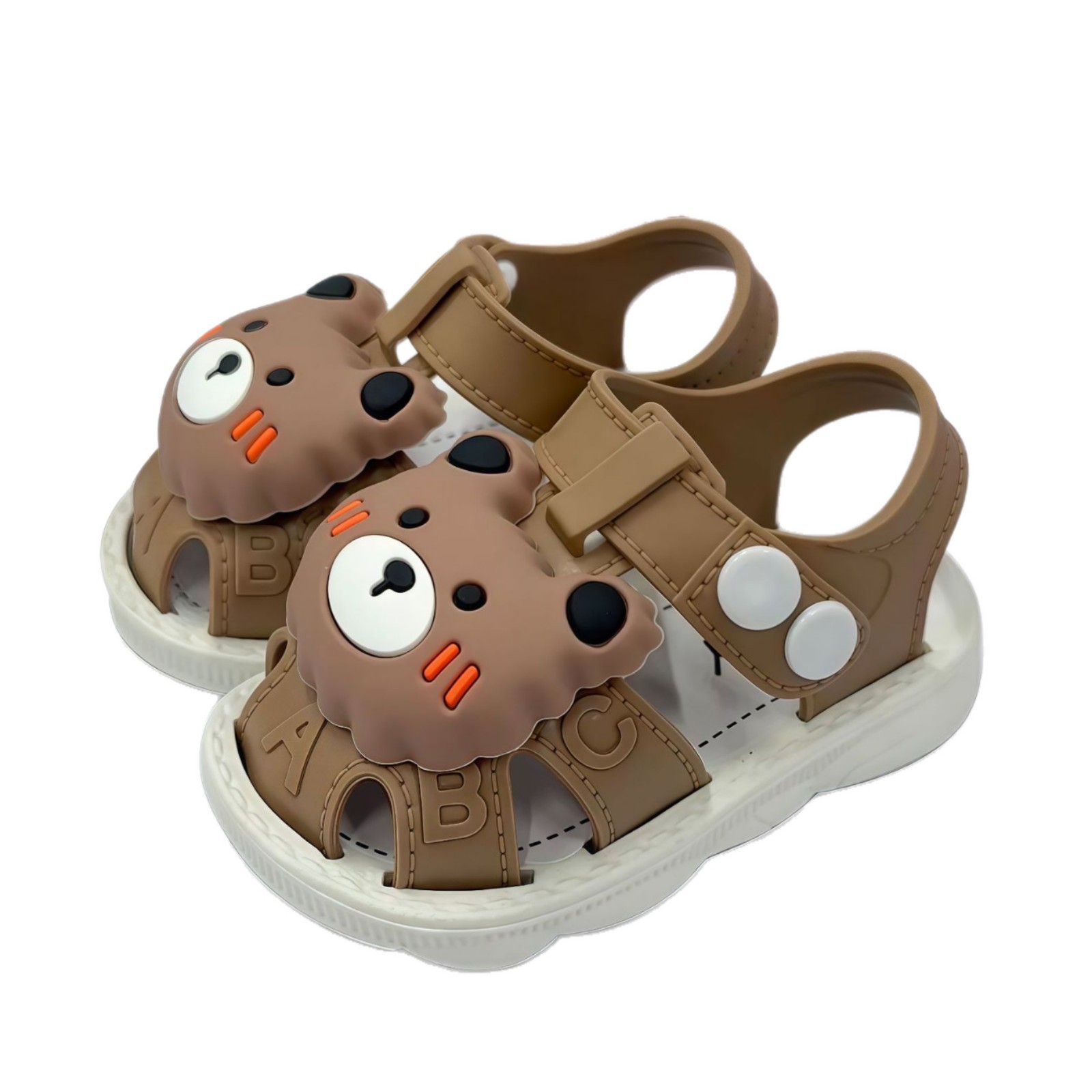 Boys Toddler Shoes Soft Sole Summer Factory Direct Supply Export Foreign Trade Wholesale E-Commerce Children's Baby Boy Toe-Cap Sandals