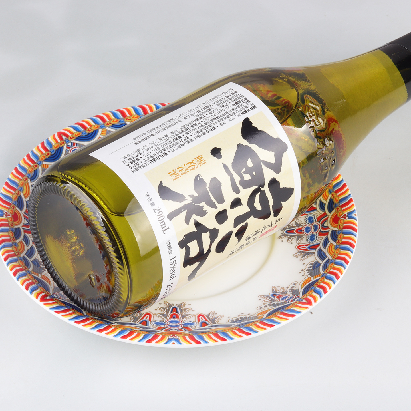 Jingyu Oriental Sake 15% Domestically Brewed Pure Grain Low-Alcohol Refreshing and Refreshing 290ml 6 Bottles Full Box