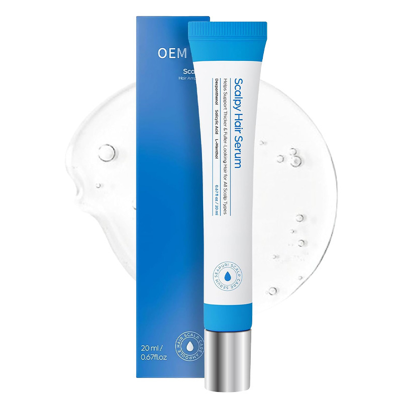 Oem Hair Growth Care Gel Scalp Soothing Repair Liquid Hair Growth Essence Foreign Trade Processing