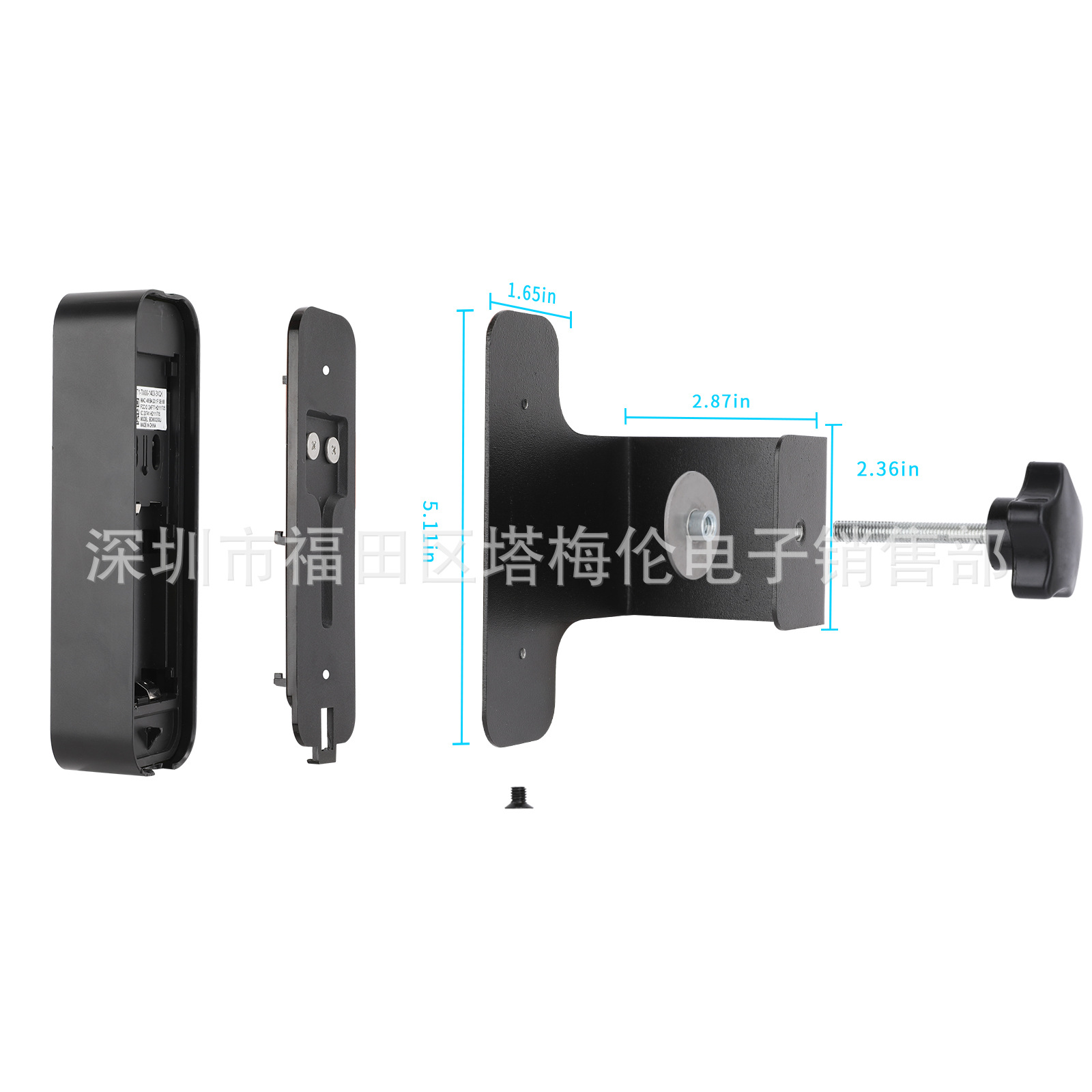 Amazon new applicable blink doorbell bracket apartment rental room door fixed anti-theft bracket