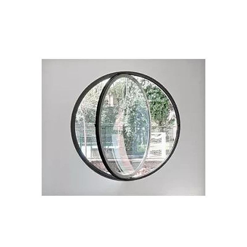 Custom Aluminum Moon Glass Window, Round Arched Window, Casement Window, Guesthouse Rotating Window, Penthouse Tiger Center Window