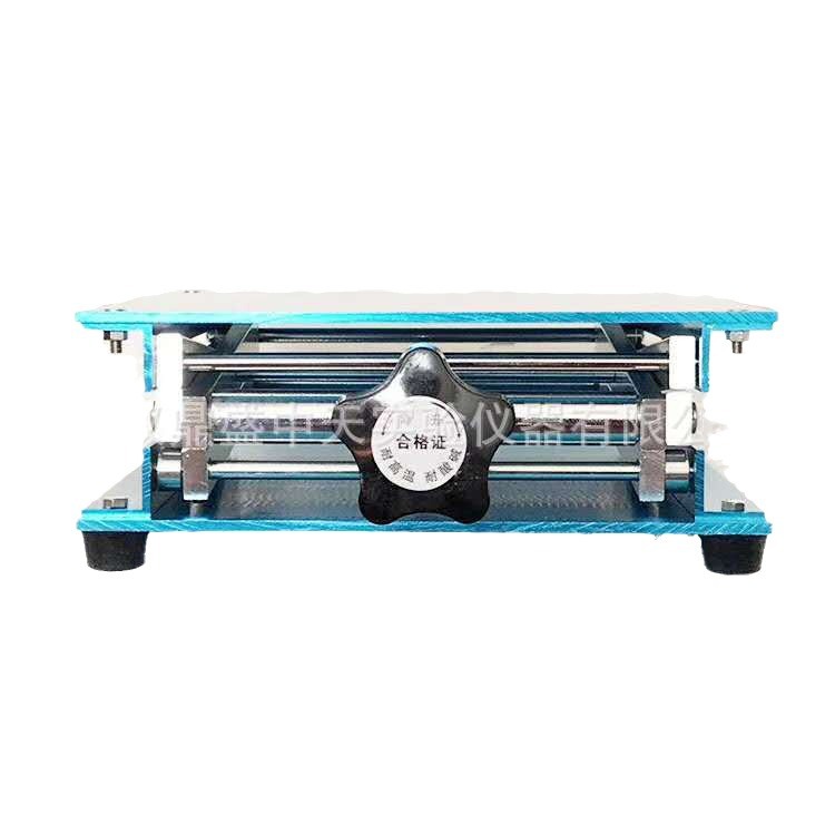 Stainless steel lifting platform 20 * 20cm laboratory small lifting platform can be manually adjusted