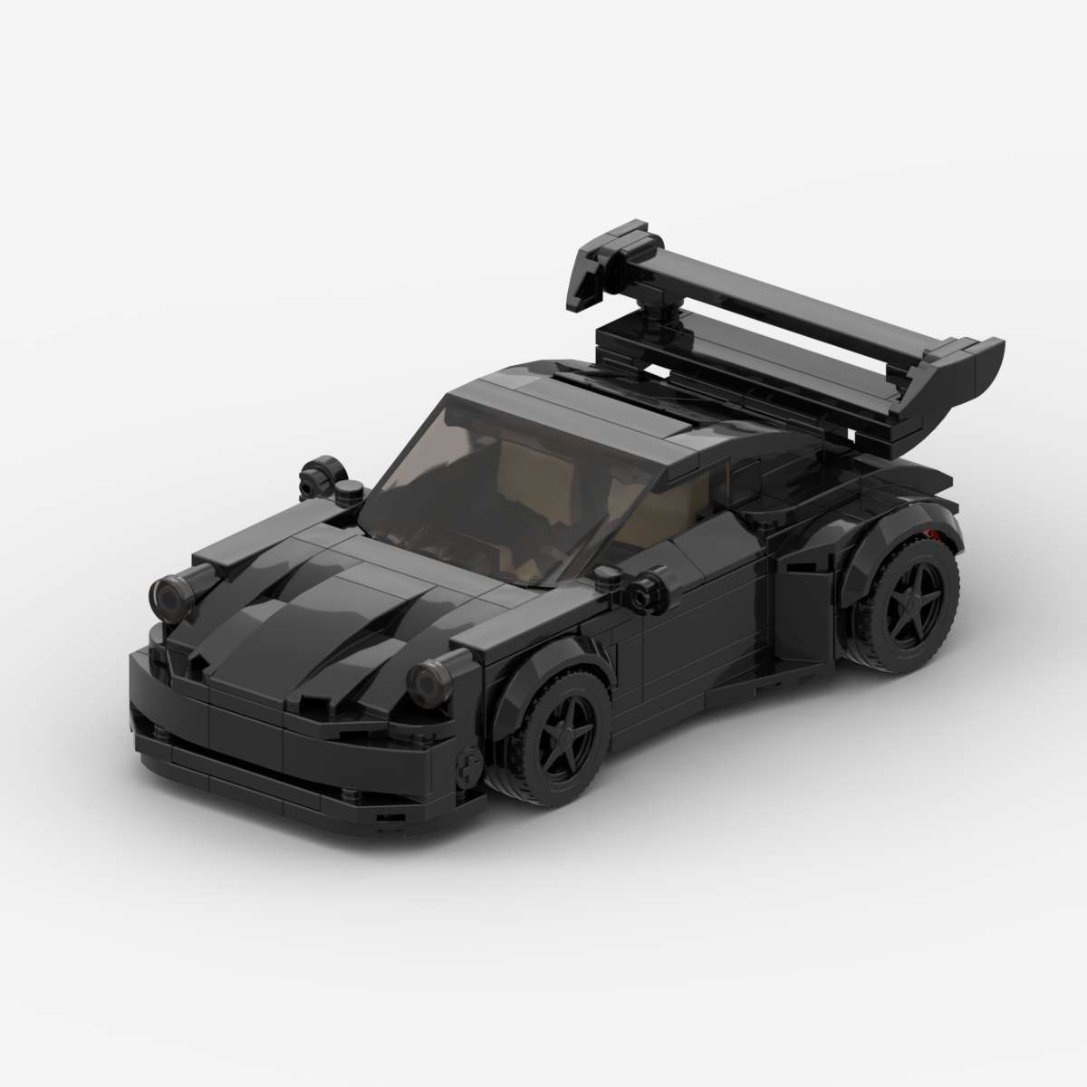 Совместимые с Lego Moc кросс-бордерные горячие продажи мелкие строительные блоки спортивный автомобиль Porsche 911 сборка для мальчиков