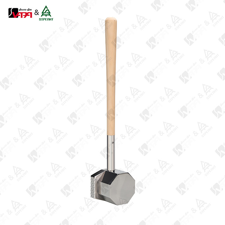 New! Foreign trade sauna with stainless steel spoon 300ML beauty salon SPA club dry steam room spoon water spray