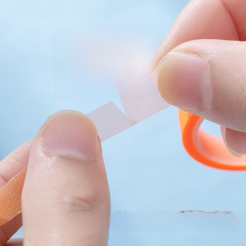 Macaron Sticky Note Stationery Tape Can Be Peeled Off Transparent Sticky Notes for Students Waterproof Japanese Style Handbook Stickers DIY Decoration