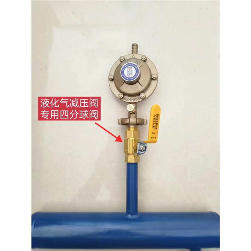 Special Ball Valve for Liquefied Petroleum Gas Regulator Lpg Ball Valve Thickeneded Gas Ball Valve Special for Liquefied Petroleum Gas