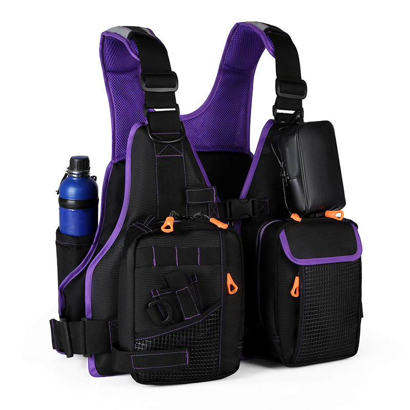 Cross-border Wholesale Luya Life Jacket Outdoor Fishing Vest Large Buoyancy Vest Sea Fishing Life Jacket Luya Vest