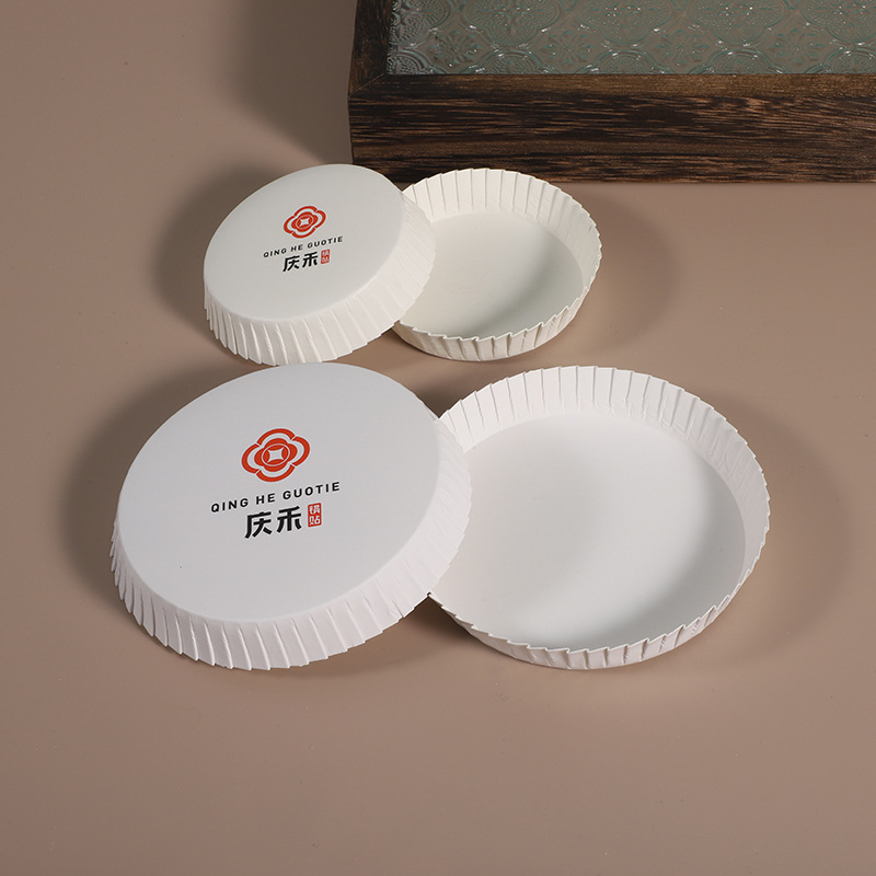 Hotel Restaurant Thickened Disposable Water Absorbent Paper Cup Cover Food Card Paper Cup Cover Copper Paper Cup Cover