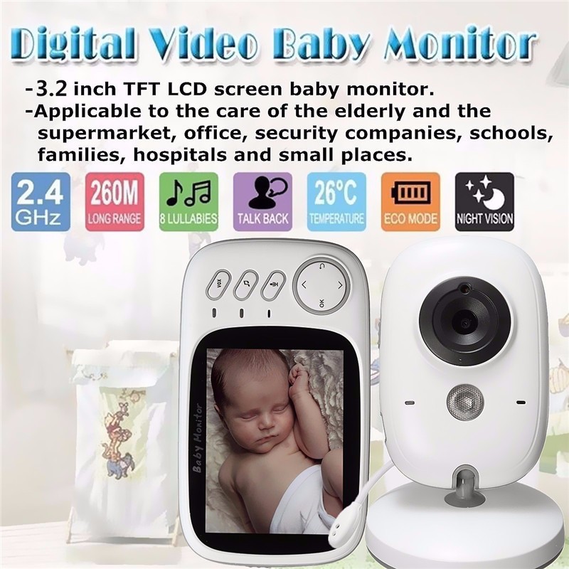 VB603 baby monitor Wireless Video Baby Monitor Baby Watcher HD Baby Monitor
