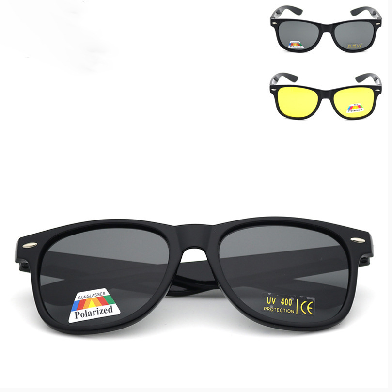 Laizanda shrimp skin classic rice polarized sun night vision anti-glare driver glasses sunglasses anti-blue light new