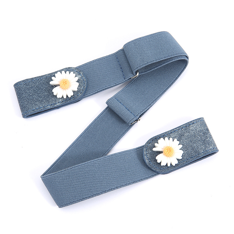 Source Factory Lazy Belt Women's Elastic Pants Belt Jeans Big Change Small Invisible Belt Waist Tight Artifact