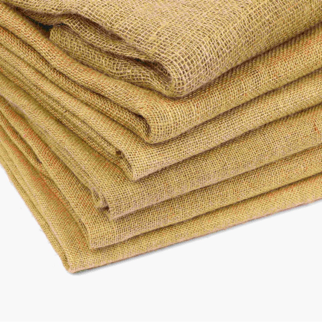 Source manufacturers linen background cloth coarse linen fabric natural color home craft cloth creative coarse linen sofa rope