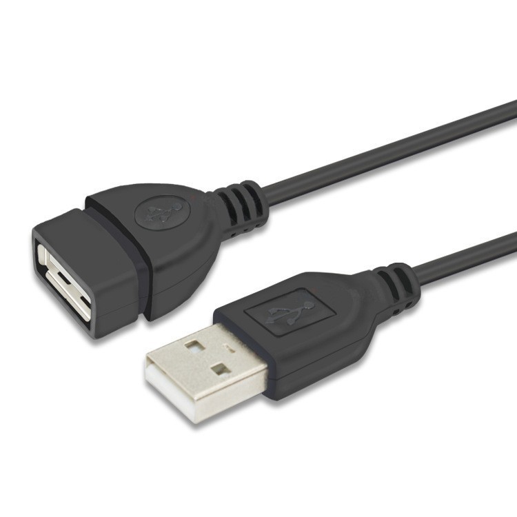 Usb2.0 male-to-female extension cord copper core suitable for luggage external extension charging line data transmission mobile extension