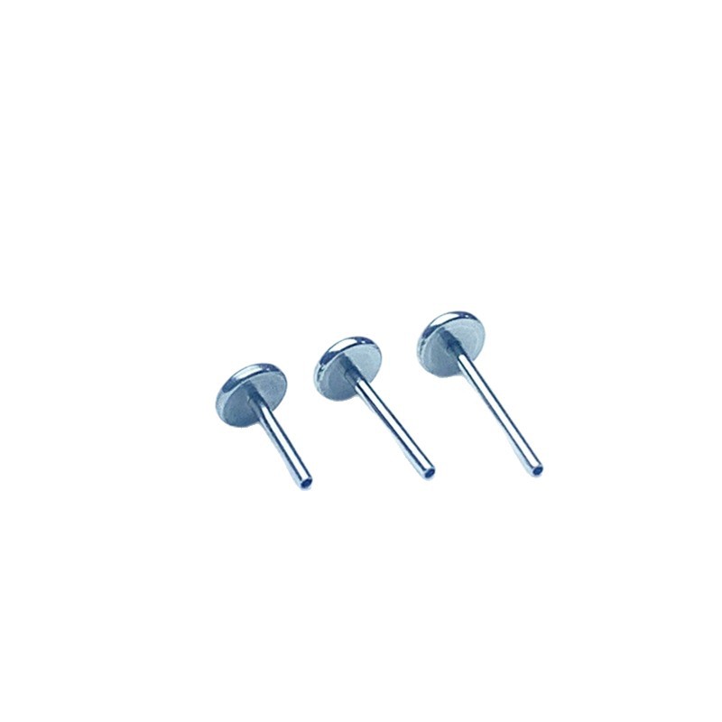 Stainless Steel Piercing Jewelry Lip Stud Base Accessories Lip Rod Ear Rod Insert Rod Inner Tooth Rod Jewelry Accessories Factory Direct Sale