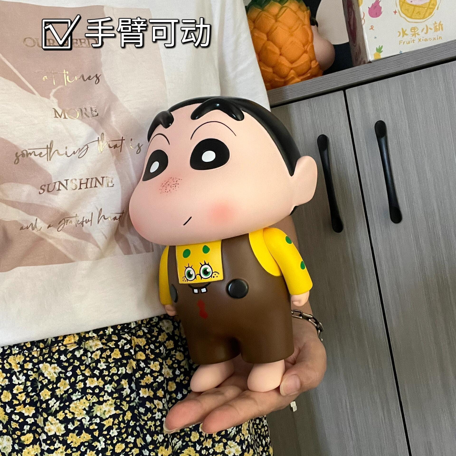 Милый Спанч Боб веснушки маленький новый 23 см мелкий новый ручной настольный декор для спальни модные игровые украшения подарок