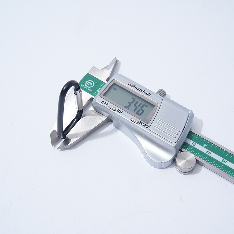 No. 5 D-shaped Outdoor Aluminum Alloy Quick-release Buckle Carabiner Hook Luggage Outer Travel Small Accessories Manufacturer