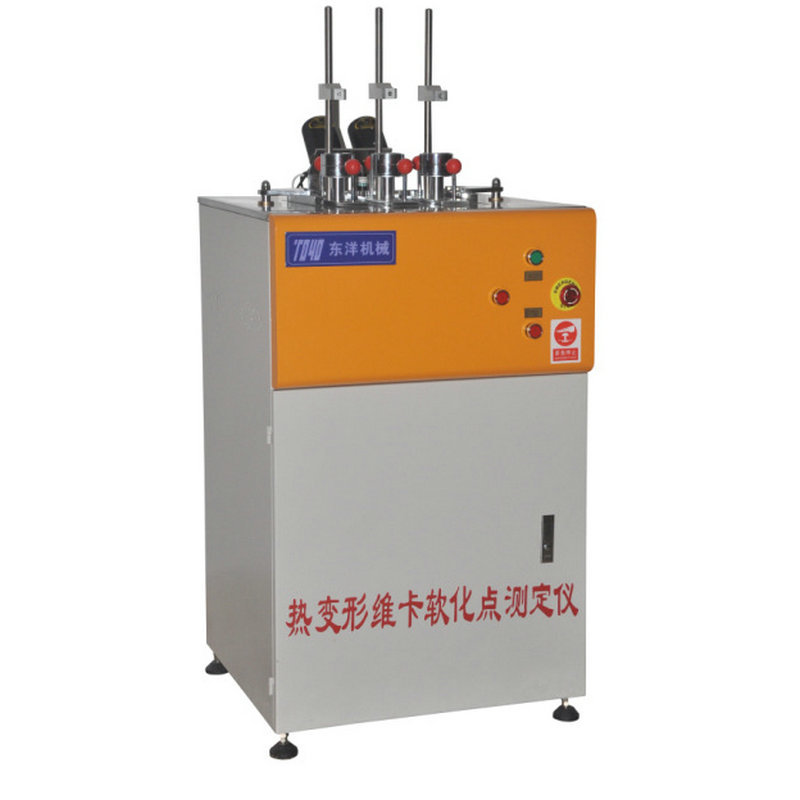Supply thermal deformation vicat softening point temperature tester plastic rubber vicat softening temperature tester