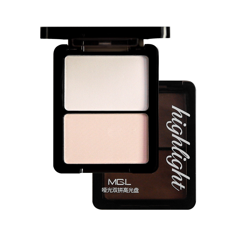 MGL two-color matte high-gloss volume-fixing integrated plate dry and wet dual-use natural three-dimensional brightening tear groove micro-satin white