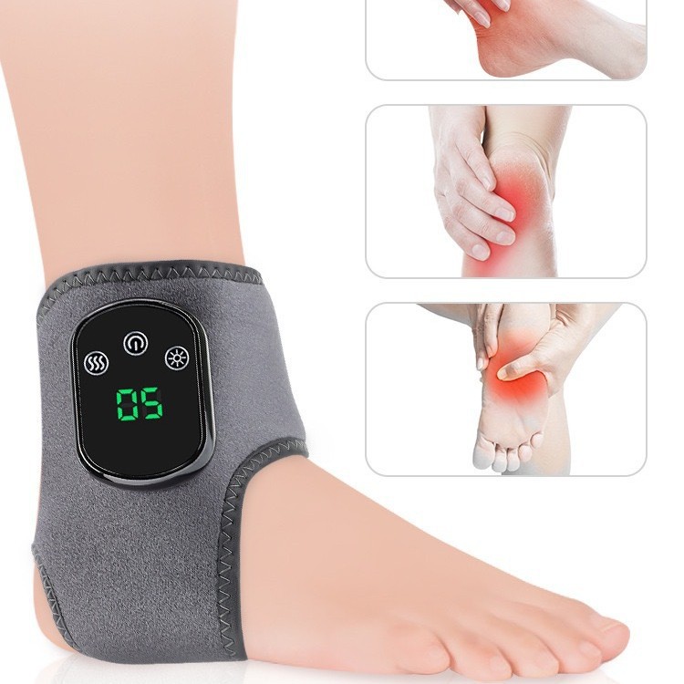 Cross-Border New USB Charging Electric Heating Ankle Protection Hot Compress Massager Ankle Joint Care Foot Massager