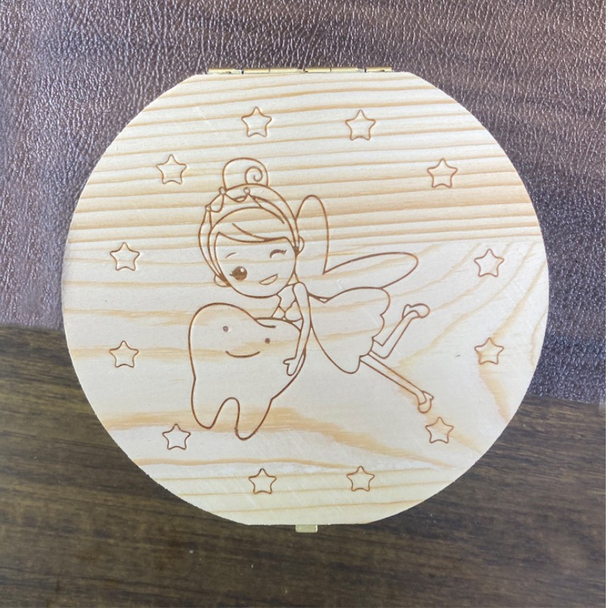 Children's Teeth Box Baby's Teeth Collection Baby Teeth Preservation Commemorative Box Boys and Girls Baby Teeth Storage Commemorative Box