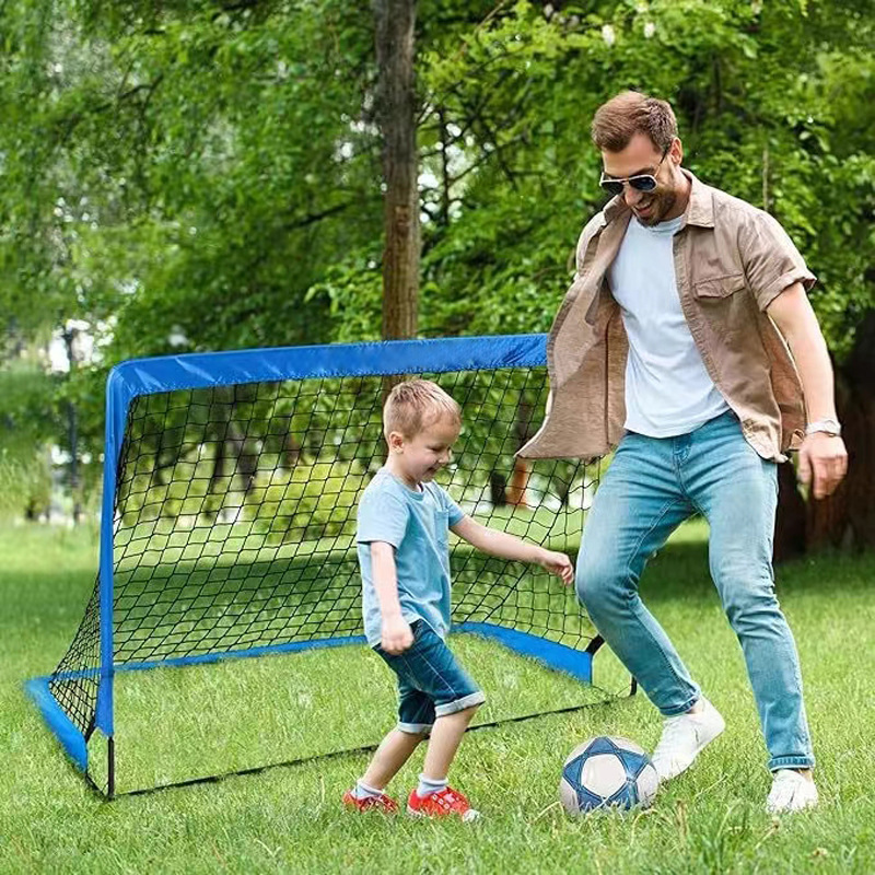 Portable Foldable Fiberglass Rod Square Kids Football Gate Outdoor Sports Soccer Net Amazon
